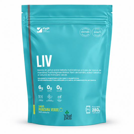 LIV | Bienestar Digestivo, Fibra y Flora Intestinal 🌿